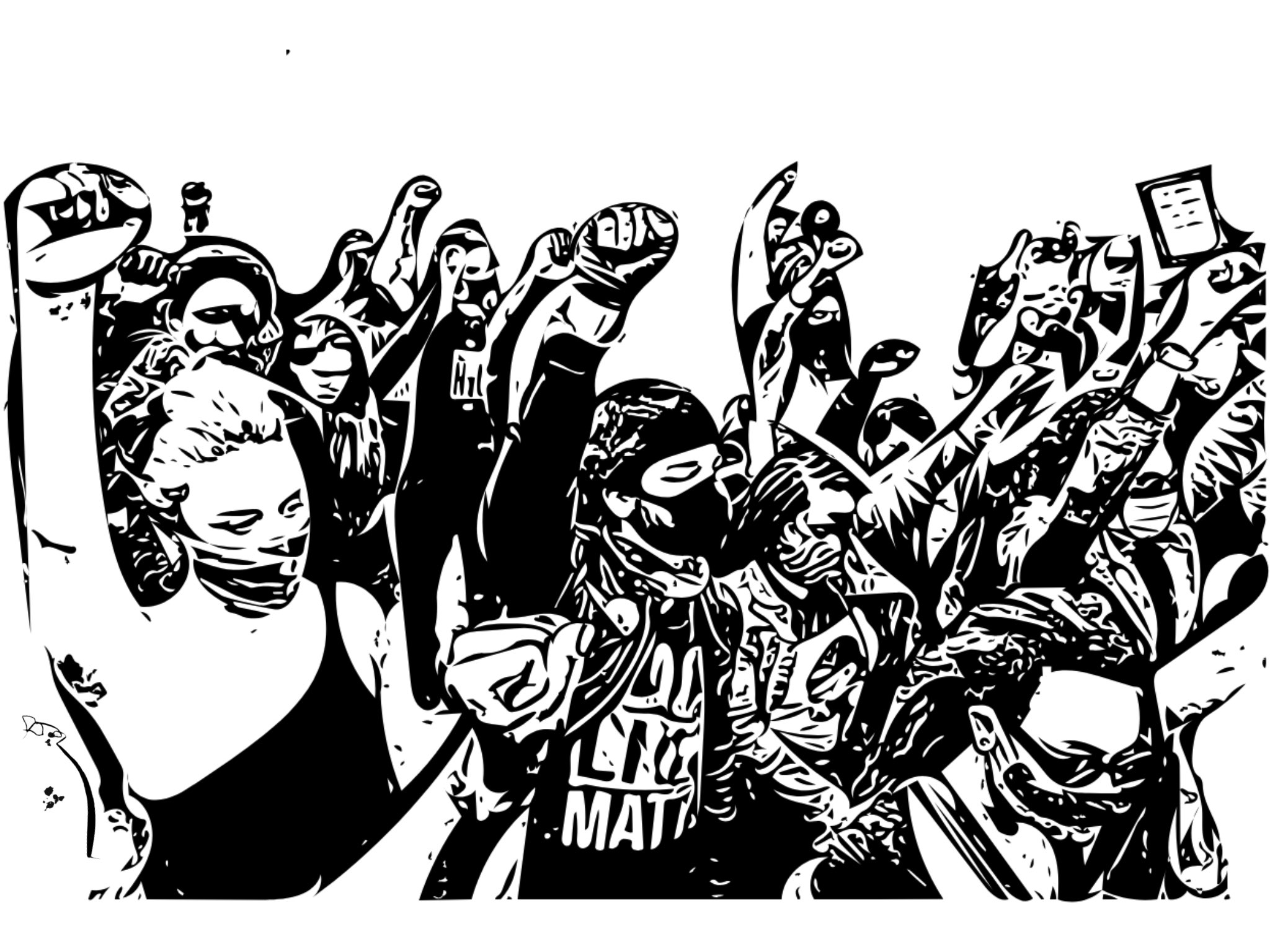 anti-racism Demonstration america