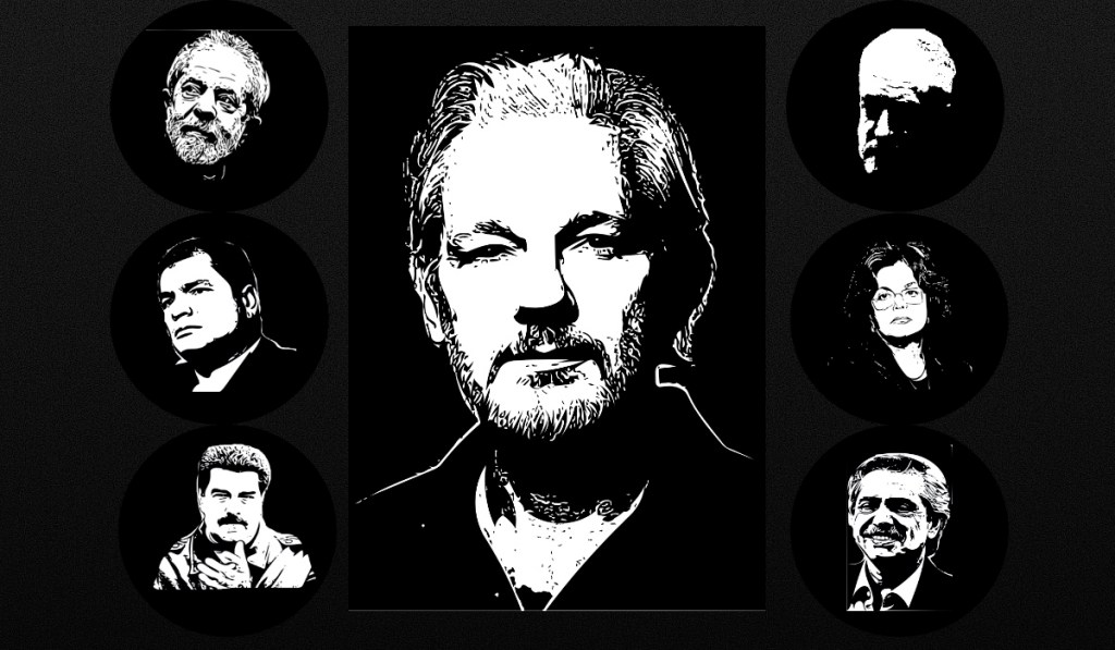 شخصیت‌ها و رهبران سیاسی در آمریکای لاتین خواستار آزادی جولیان آسانژ&nbsp;هستند