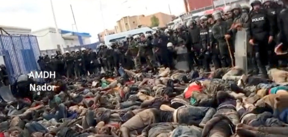 قتل عام پناهجویان به سفارش اروپا و با همکاری عالی&nbsp;مراکش!