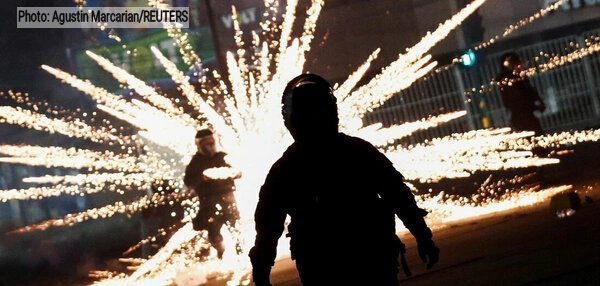 آتش افروزی، زور‌گیری و اغتشاش راست ها در بولیوی.