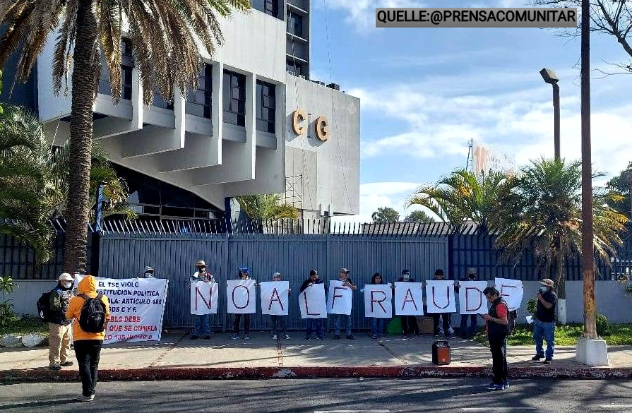 چپ گواتمالا: &laquo;برای ما بجز کف خیابان راه دیگری&nbsp;نمانده&raquo;