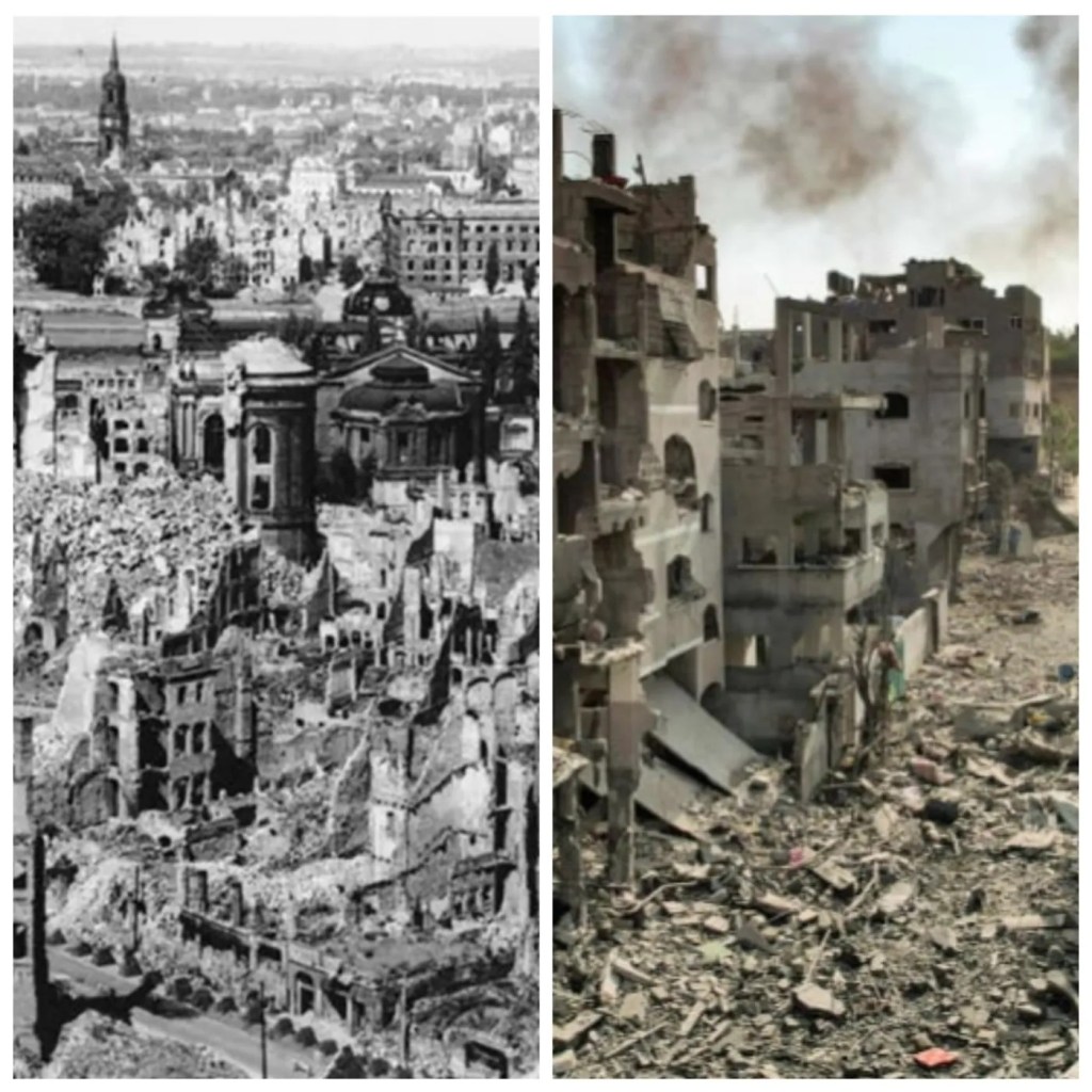 آسوشیتدپرس مقایسه بمباران درسدن با غزه از سوی اسرائیل را سانسور&nbsp;میکند.