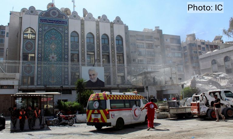 تحلیل چین از حمله تروریستی اسرائیل به کنسولگری ایران در دمشق