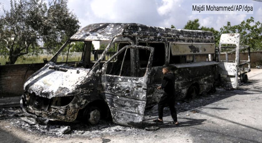 «آنها چشمانشان پر از نفرت بود.»