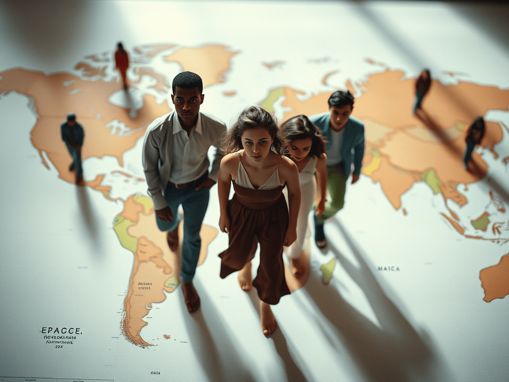 بشریت بر نوک انگشتانش گام&nbsp;برمیدارد.