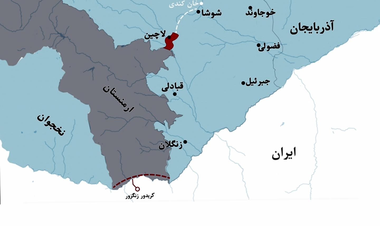 گذرگاه زنگه‌زور و هیاهوی مقامات ایران – ا. م. شیری