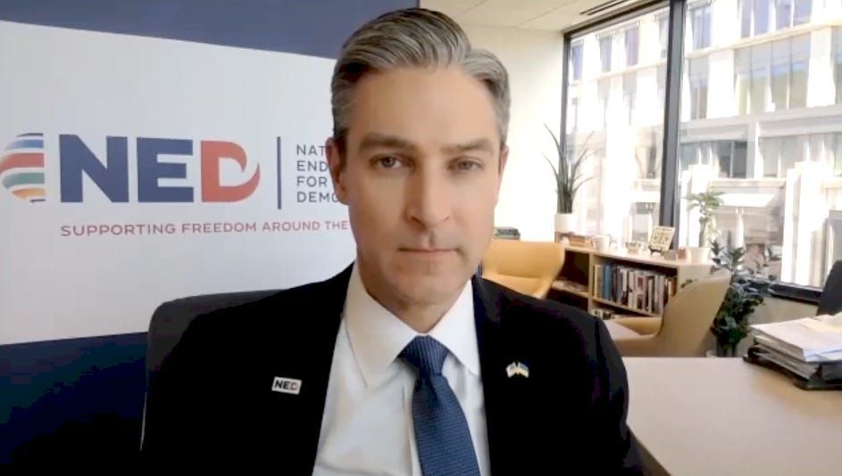 تاریک شدنِ چراغِ بنیاد ملی برای&nbsp;دموکراسی