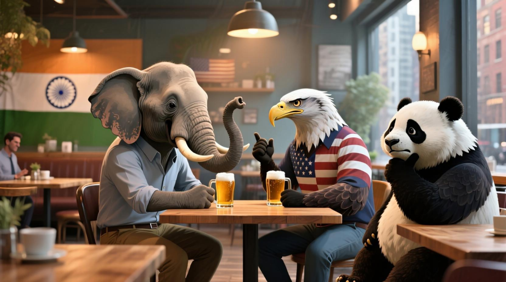 آیا چین از &laquo;بازی بزدلانه&raquo; بین هند و آمریکا سود&nbsp;می‌برد؟