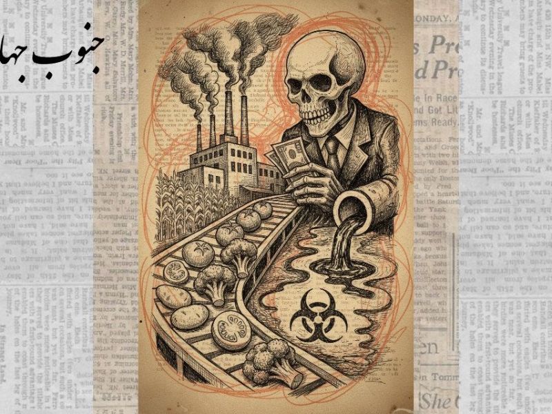 از ریشه مسموم : چگونه امپراتوری، نظام جهانی خوراک را به عرصه‌ای نبرد شیمیایی بدل&nbsp;کرد