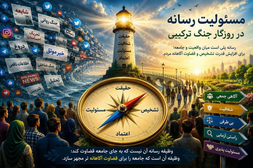 مسئولیت رسانه در روزگار جنگ ترکیبی – محمد حقیقت